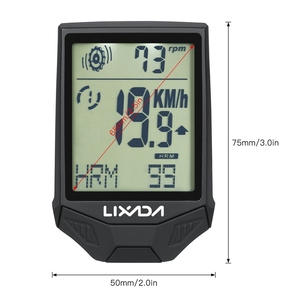 <strong>Cycle</strong> Wireless <strong>Computer</strong> with Heart Rate Sensor Multifunctional Rainproof <strong>Cycle</strong> <strong>Computer</strong> with Backlight LCD