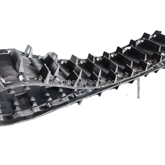 Onderdelen Van Rubber Track Onderwagen Chassis Beste Koop Robot Kleine Rubber Track 50*22.2 * Links Crawler