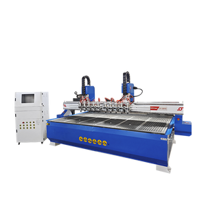 10 Spindle Multi Spindle <strong>CNC</strong> Router Machine with Vacuum Work Table 3015 with <strong>MACH3</strong> <strong>Control</strong> System - Product Image 2