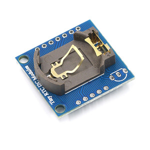24C32 bellek DS1307 saat pil kumandalı minik RTC I2C modülleri-Mini I2C gerçek zamanlı saat modülü