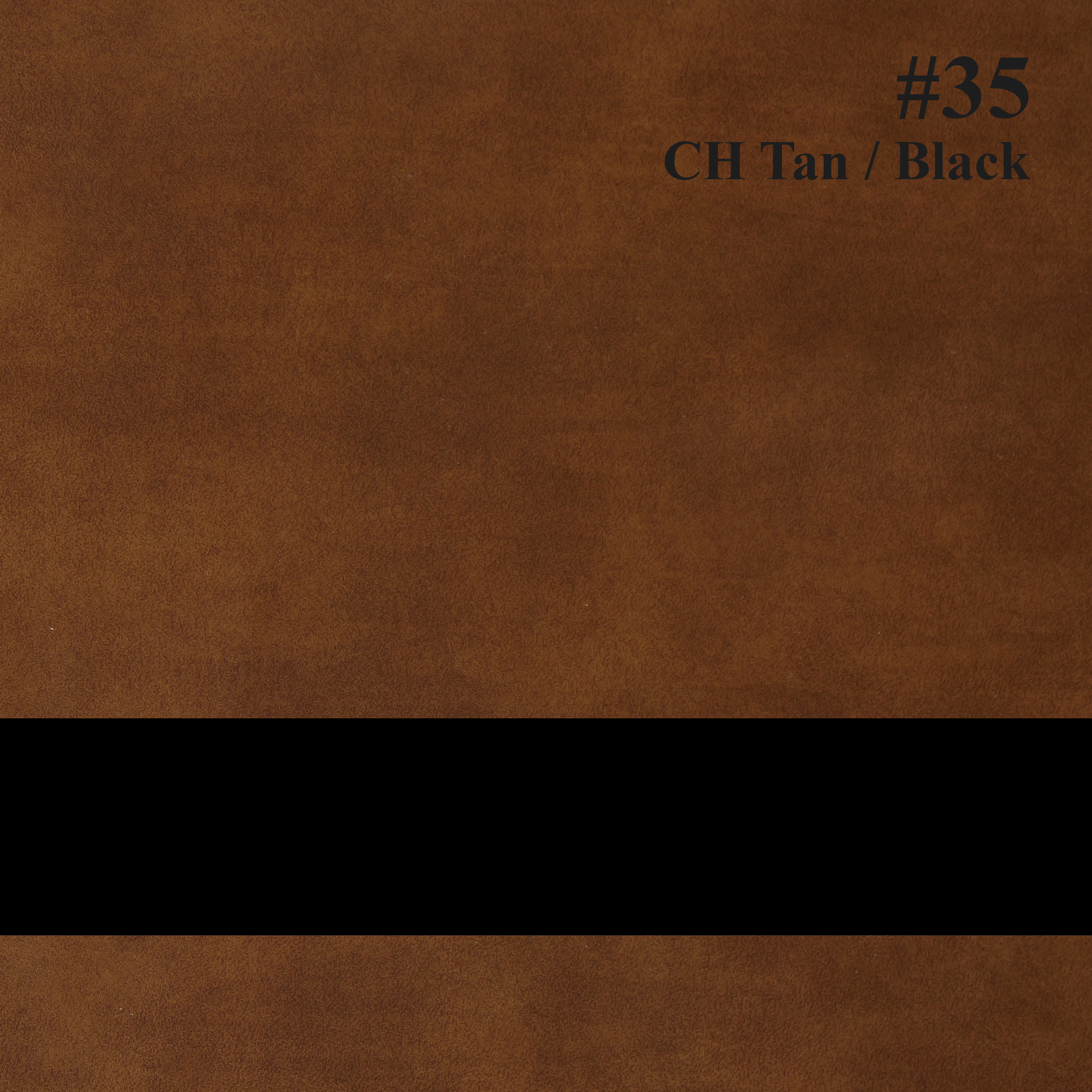 #35 CH tan/black
