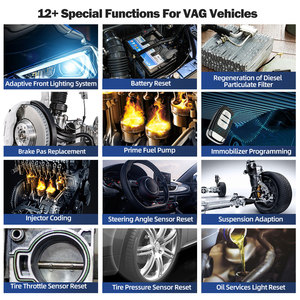 Vident V301 Pro per VAG strumenti diagnostici per auto lettore di codici per VW ECU codifica Active Test Key programmazione per strumento diagnostico Audi - Product Image 4