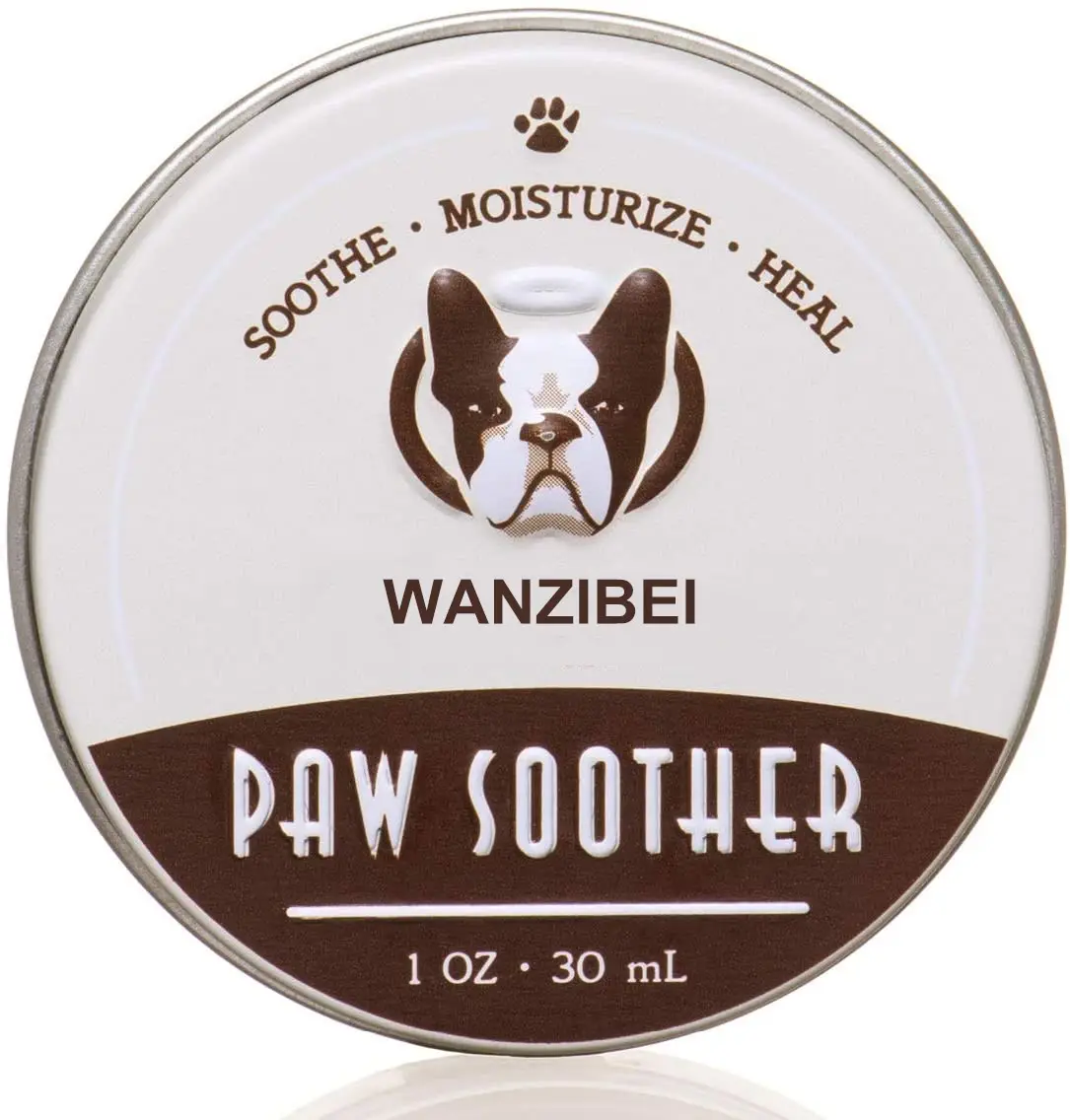 Commercio all'ingrosso private label organic WANZIBEI accessori per animali domestici balsamo per zampe di cane pronto per la spedizione