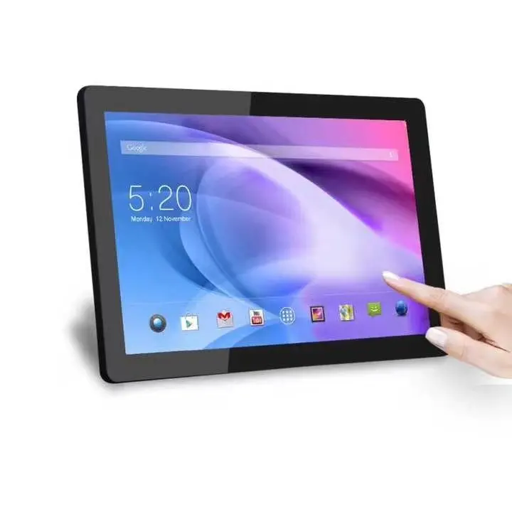 15.4 15.6 inch Android Tablet Pc Full Ips Panel 1080p 1gb 8gb Wall Mount Wifi Android AIO