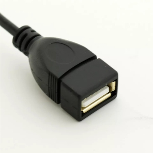 Gold Type C 3.1 Male Right Angled to <strong>USB</strong> <strong>2.0</strong> a Female Data Charging OTG Cable