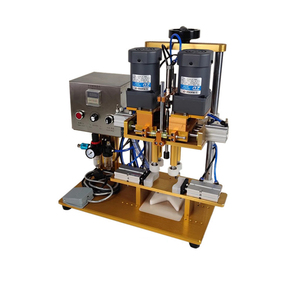 Tappatrice semi automatica per pompa di plastica flaconi Spray per alimenti e detersivo per bucato-motore come componente centrale - Product Image 5