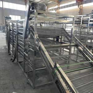 食品冷却用不锈钢多层金属网带输送机耐热平衡编织带式输送机 - Product Image 5