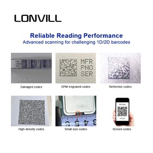 Wholesale High Speed 200time/s Usb <strong>Rs232</strong> Small DPM 2D Barcode Scanner Industrial Fixed Qr Code Scanner - Product Image 2