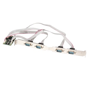Rs232 DB9 Mini <strong>PCI</strong> Express Serial Expansion Controller Card Half Size Small Board Industrial Adapter Exar 17V354 Chip - Product Image 1