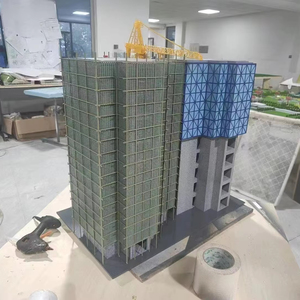 Modello di progettazione professionale 3D in stile moderno Layout di costruzione di ingegneria modello di visualizzazione del campione per ingegneri