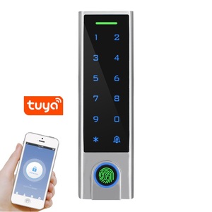 Controllo di accesso della tastiera di tocco dell'impronta digitale della carta Rfid biometrica astuta impermeabile Tuya dell'oem Ip66 della fabbrica con il campanello - Product Image 1