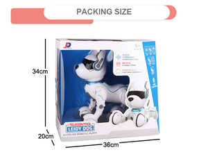 Russische Kinderspiel zeug Smart Hund intelligente Roboter Technologie pädagogische Ai Rc Programmierung Fernbedienung Stunt Robot Dog - Product Image 6