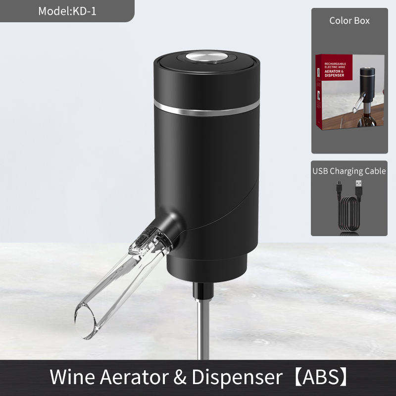 Recharge/verseur électrique d'aérateur de vin