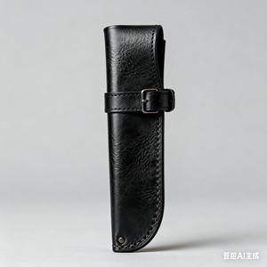 Tùy chỉnh chính hãng Da dao vỏ bọc OEM ODM handmade da dao trường hợp chấp nhận tùy chỉnh kích thước Logo - Product Image 1