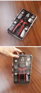 Çok İşlevli 5 in1 tel striptizci pense taşıma çantası yüksek tork ağaç İşleme donanım değiştirilebilir elektrikçi pense aracı Set - Product Image 5