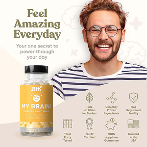 OEM Custom Label Brain Capsules Verbessern Sie das Gedächtnis und den Fokus Premium Noo tropic Brain Supplement - Product Image 4