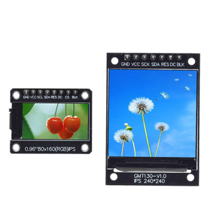 Display TFT 0.96 / 1.3 pollici IPS 7P SPI HD 65K modulo LCD Full Color ST7735 Drive IC 80*160 (non OLED) per Arduinos - Product Image 1