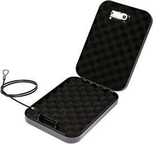 Portable <strong>Lock</strong> <strong>Box</strong> Safe Fingerprint <strong>Lock</strong> Cabinet Waterproof Security Fingerprint Password Safe - Product Image 3