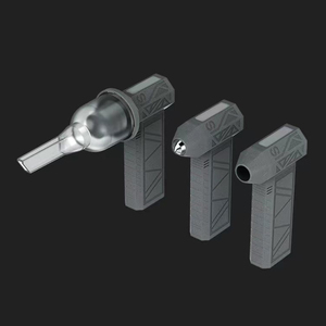 Aspirador de aire de mano de 130000 RPM 2 en 1mini soplador de hojas Turbo ventilador coche seco con martillo de seguridad - Product Image 2