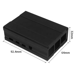 Raspberry Pi 4 case SY CHIPS Raspberry Pi 4B Caja de aluminio Caja de refrigeración pasiva Metal para Raspberry Pi 4B