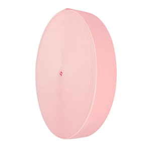 Banda elástica de gamuza de color de alta calidad personalizada de fábrica, correas de algodón pegadas elásticas - Product Image 1
