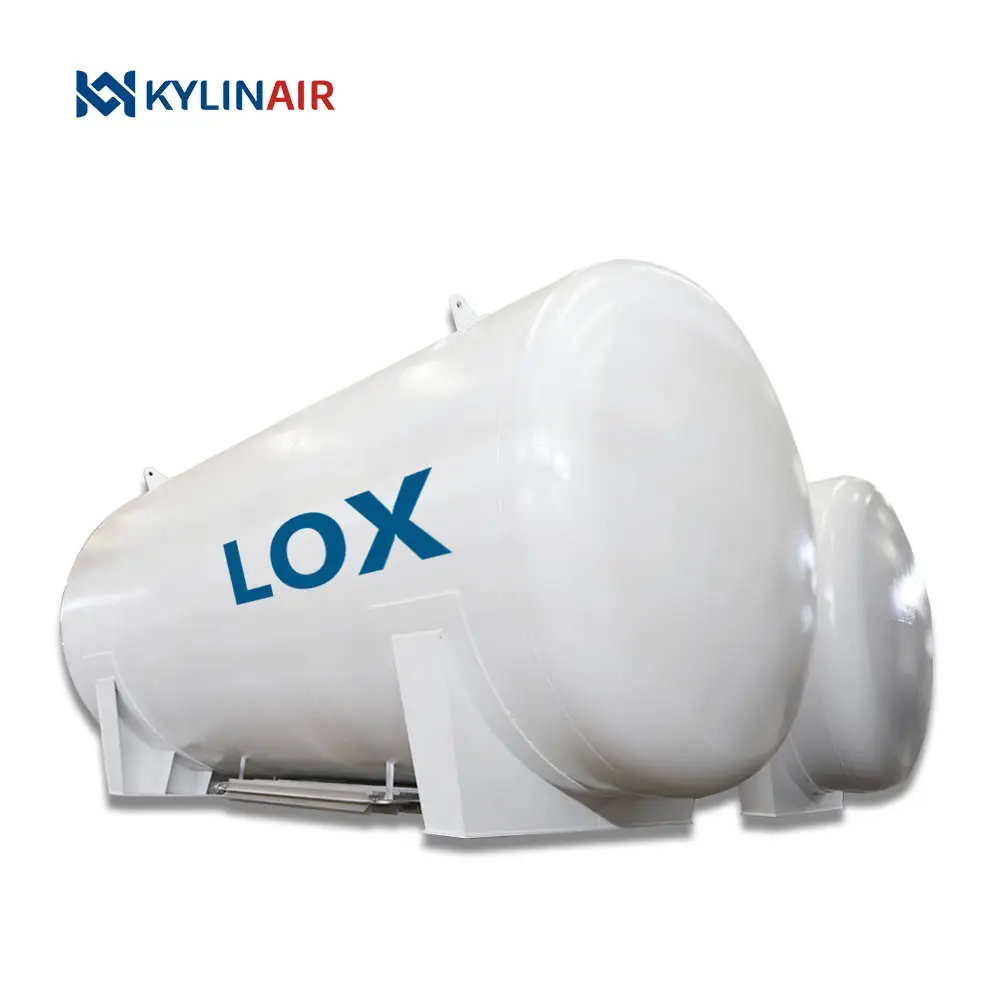 خزان أكسجين سائل/ناتروجين/أكسيد الكربون 50/20/10 م3 من المصنع خزان تخزين سوائل تبريد لـ LOX/LIN/LCO2/LAR/LNG/LPG