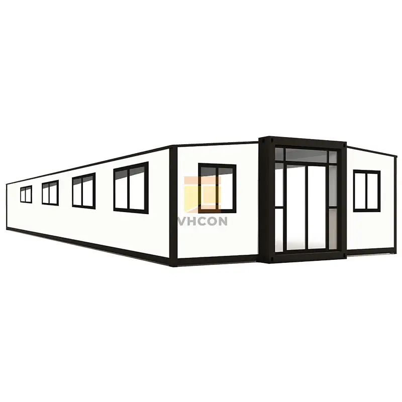 Xách Tay Sang Trọng Linh Hoạt 20ft 40ft Tự Lưu Trữ Gấp Có Thể Gập Lại Container Nhà Nhà Văn Phòng Với Nhà Vệ Sinh Nhà