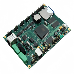 Custom Universal <strong>PCB</strong> Control Board for Washing Machines <strong>Black</strong> Yellow Green Red White Blue Copper Mask Layer FR-4 Base Material - Product Image 3