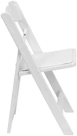 جودة عالية حديقة sillas plegables حفل زفاف البلاستيك Wimbledon الكراسي البيضاء راتنج للمناسبات