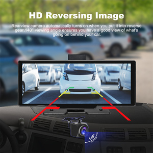 10.26 Inch GPS Navigation Android Auto Carplay PND 1080P Dual Recording DVR Camera <strong>Monitor</strong> - Product Image 4