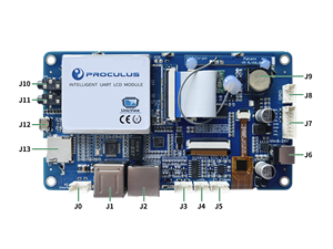 Proculus 5.0 pollici embedded android sistema scheda madre rk3128 supporto WIFI 4G industriale android touch screen pannello moduli lcd - Product Image 5