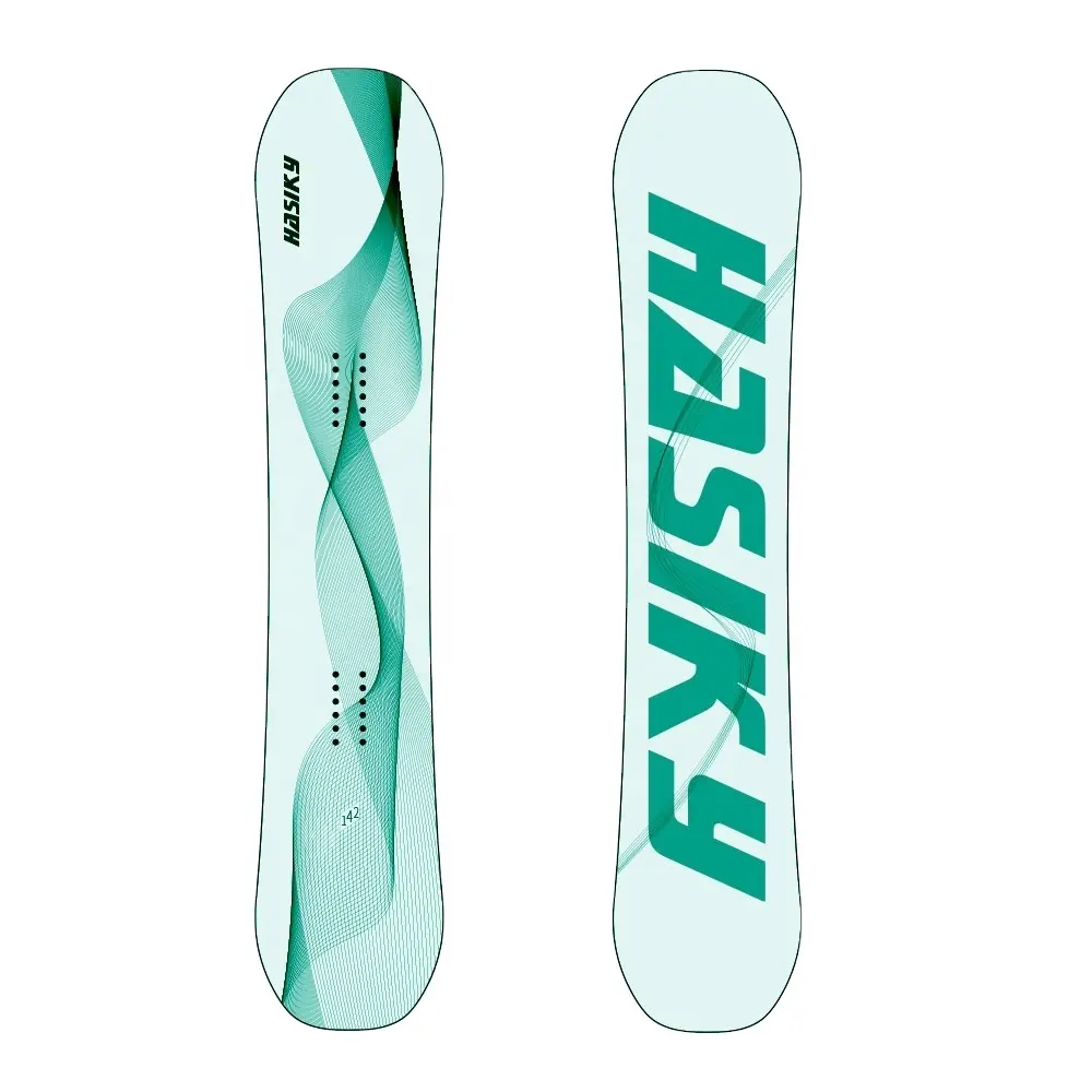 Ensemble complet de snowboard avec fixation et botte de neige Freeride Snowboard Skiing Board