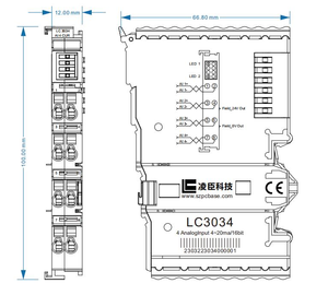 Lingchen LC3034 Io Module Analog <strong>Input</strong> <strong>Input</strong> and <strong>Output</strong>(io) for Industrial Solution Automation