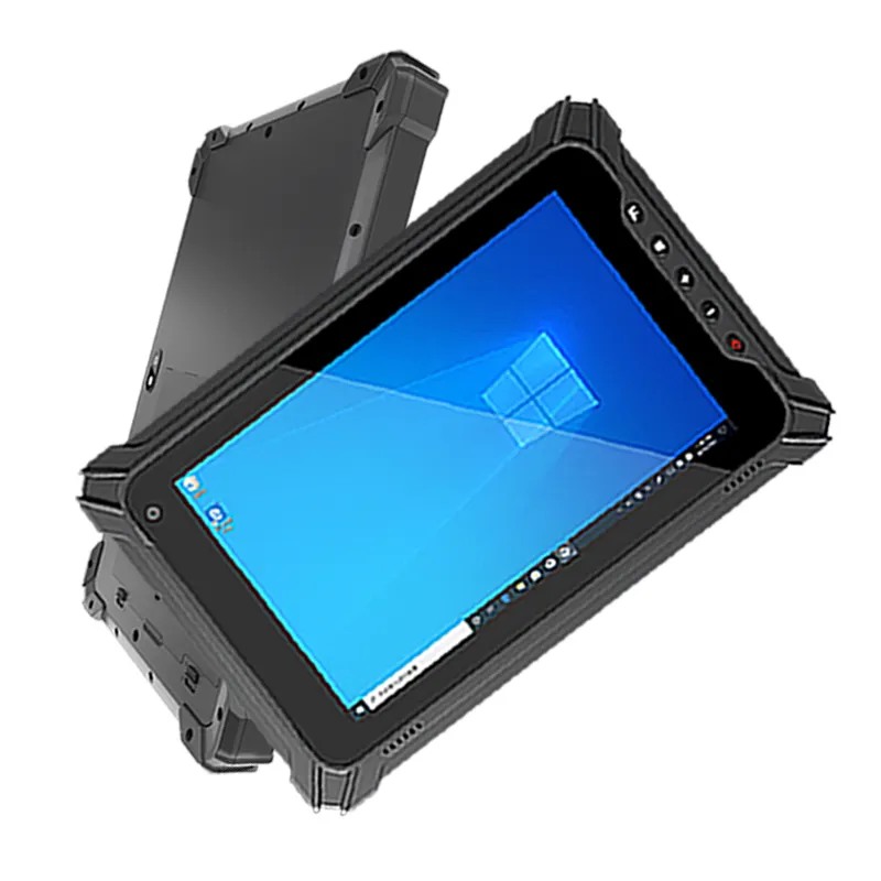 공장 가격 8 인치 터치 스크린 IP65 방수 태블릿 4G LTE 8GB RAM 견고한 창 태블릿 PC Q802