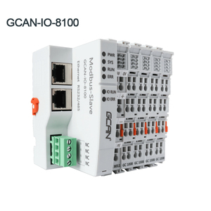 GCAN-IO-8100 PLC slave nuovo tipo economico Controller logico programmabile modulo di espansione i/o accoppiatore IO Canopen remoto - Product Image 1