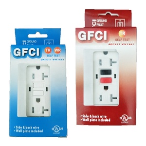 Barep UL/CUL gelistet US Duplex Selbst test TR Wand sicherheit GFCI GFI Steckdose Elektrische Toma De Corriente Steckdose 20 Ampere - Product Image 1