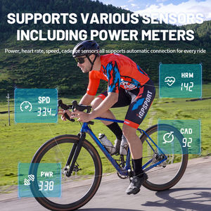 Bike <strong>Computer</strong> <strong>Wireless</strong> GPS, Bike Speedometer with 2.6 Inch Huge Screen Auto Backlight,ANT <strong>Cycling</strong> <strong>Computer</strong>