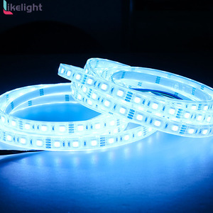 CRI ไฟ LED Smd5050แบบ4ขา rgbic คุณภาพสูงทนต่อสภาพอากาศ Ip20/IP65/IP67 DC12v/24V แถบไฟ LED สีเดียว - Product Image 6