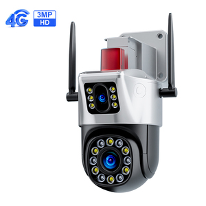 Sistema de cámara de seguridad CCTV con Zoom óptico, cámara de red IP PTZ de doble lente, WIFI - Product Image 3