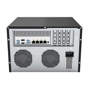 BKHD, nuevo servidor Q670 NAS, 8 bahías, Intel, 2,5G, 4 puertos, LAN, 4 unidades, LAN, G, enrutamiento suave, CDN, red informática, soporte de almacenamiento, Raid Vpro - Product Image 3