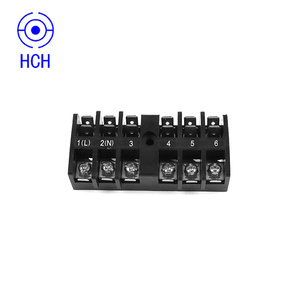 端子40A面板安装pcb连接器端子600V黄铜配电端子块 - Product Image 3