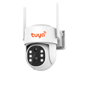 图雅3MP太阳能Wifi PTZ摄像机户外全彩云台360视图低功耗电池安全摄像机系统 - Product Image 1