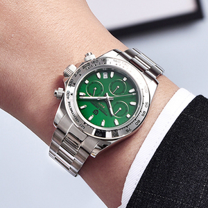 Orologio da uomo di alta qualità orologio al quarzo Multi-funzionale Time Code orologio al quarzo multifunzionale resistente all'usura - Product Image 3
