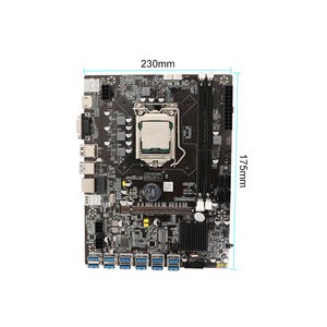 Motherboard B75 with CPU 12 Card Slots DDR3 <strong>Memory</strong> LGA1155 12*PCIE to USB3.0 B75 12USB Motherboards - Product Image 5