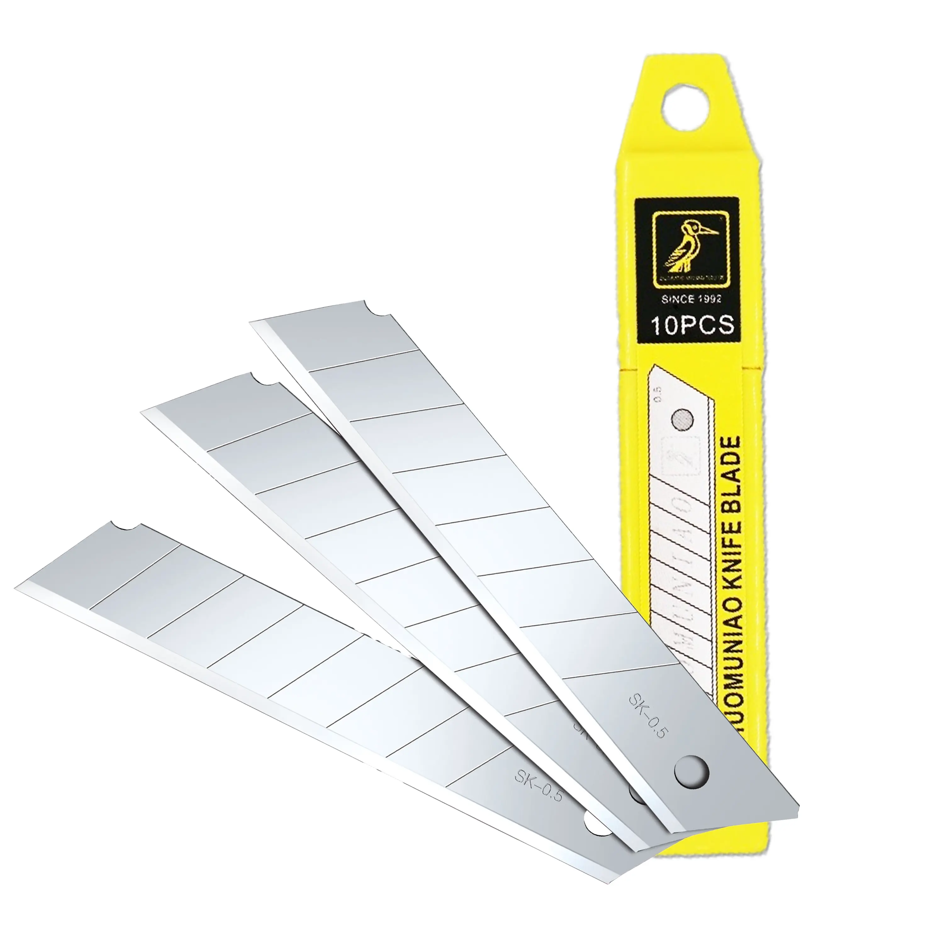 18mm Knife Blade Spare Blades Cutter Knife Blade Carbon Steel / SK5 / Tungsten Steel Box Cutter Knife