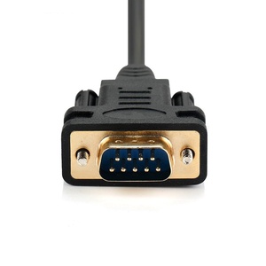互換性の高いFTDIFT232RLチップコンソールケーブルUSB-RS232DB9シリアルコンバーターケーブル