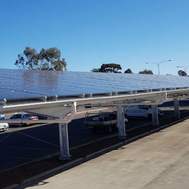 Zonnepanelen Voor Auto 'S Zonnepaneel Citeert Goede Prestaties Fabriek Directe Carport Stellingen Systemen