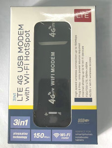 Bộ định tuyến 4G LTE di động với tốc độ 150M, giao diện <span class=keywords><strong>USB</strong></span>, ăng-ten LTE tích hợp, hỗ trợ SIM, thẻ mạng không dây, thiết bị thu phát tín hiệu. - Product Image 6