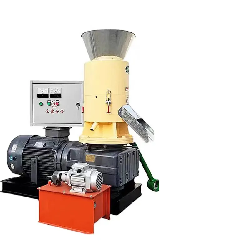 CE ISO flat biomass pellet machine mills granulation machine to make wood pellets