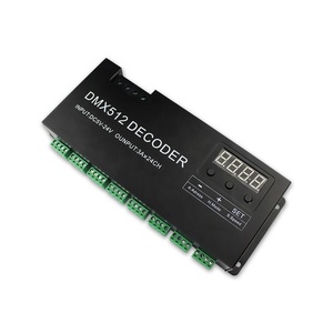 24CH dmx512 decoder led strip <strong>controller</strong> 24CH*3A dimmer PWM driver <strong>Input</strong> DC5-24V decoder light control - Product Image 2